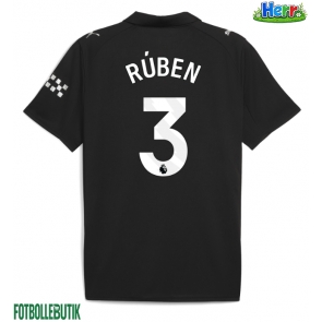 Manchester City Ruben Dias #3 Bortatröja 2025-26 Kortärmad